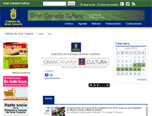 Tablet Screenshot of grancanariacultura.com